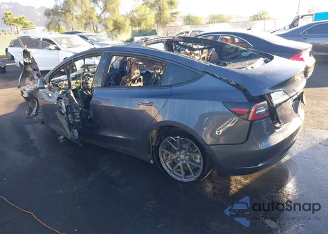 2021 Tesla Model 3 Standard Range Plus Rear-Wheel Drive из США, поврежденный, VIN 5YJ3E1EA7MF051704